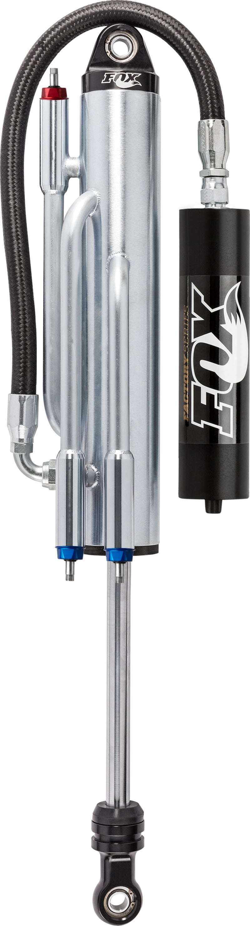 FOX 2.5 Factory Series 10in Remote Res. 3-Tube Bypass (2 Comp/1 Reb) Shock 7/8in (Cust. Valv) - Blk 980-02-138-1 980-02-138-1 Photo - Primary