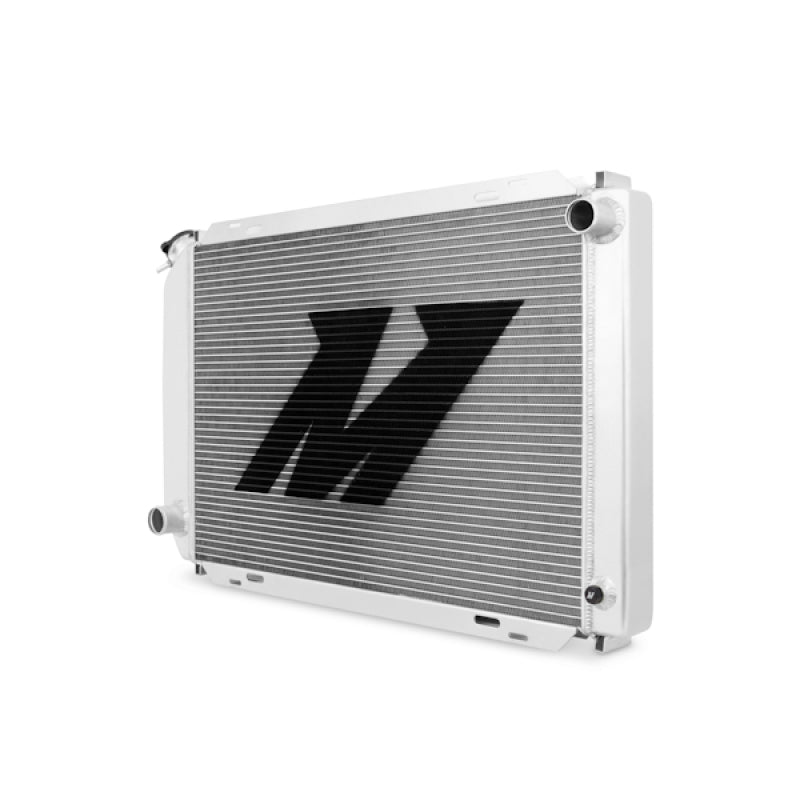 Mishimoto Aluminum Racing Radiator 79-93 Ford Mustang Manual Transmission MMRAD-MUS-79A Photo - Close Up