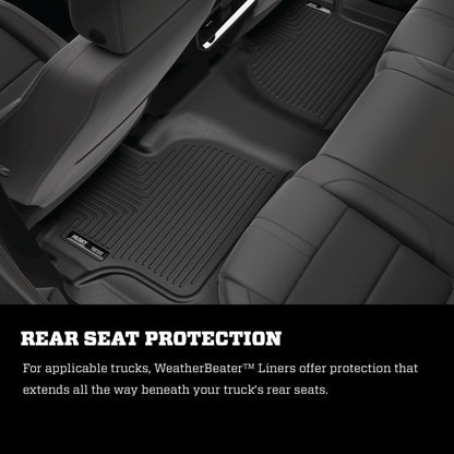 Husky Liners 13 Toyota RAV4 Weatherbeater Black Front & 2nd Seat Floor Liners (3pc) 98971 Photo - in package