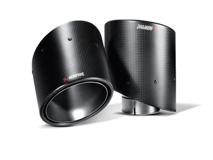 Akrapovic 08-14 Mitsubishi Lancer Evolution Tail Pipe Set (Carbon) TP-NIZ34-C TP-NIZ34-C Photo - Primary