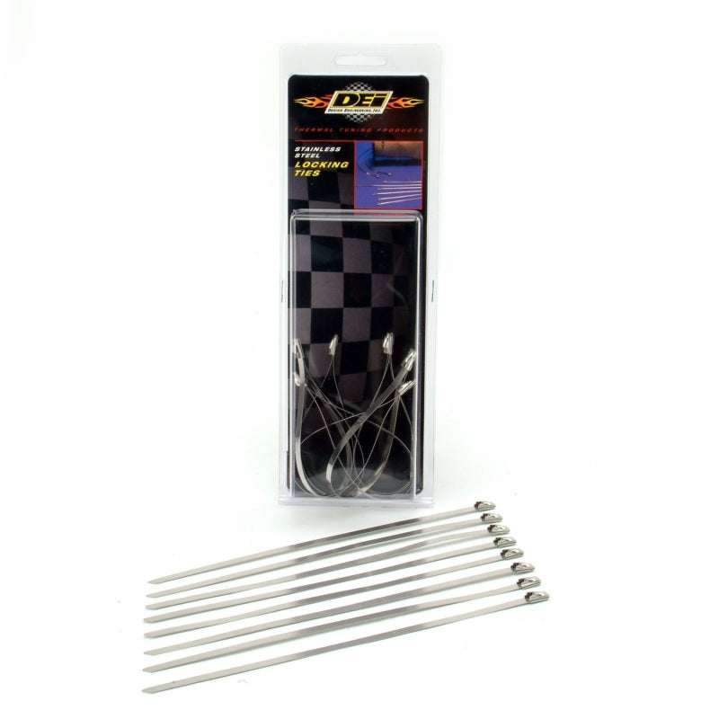 DEI Stainless Steel Locking Tie 8in - 8 per pack 10201 10201 Photo - Primary