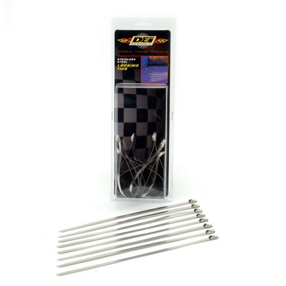 DEI Stainless Steel Locking Tie 8in - 8 per pack 10201 10201 Photo - Primary