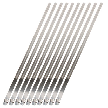 DEI Stainless Steel Positive Locking Tie 1/2in (12mm) x 20in - 10 per pack 10213 10213 Photo - Primary