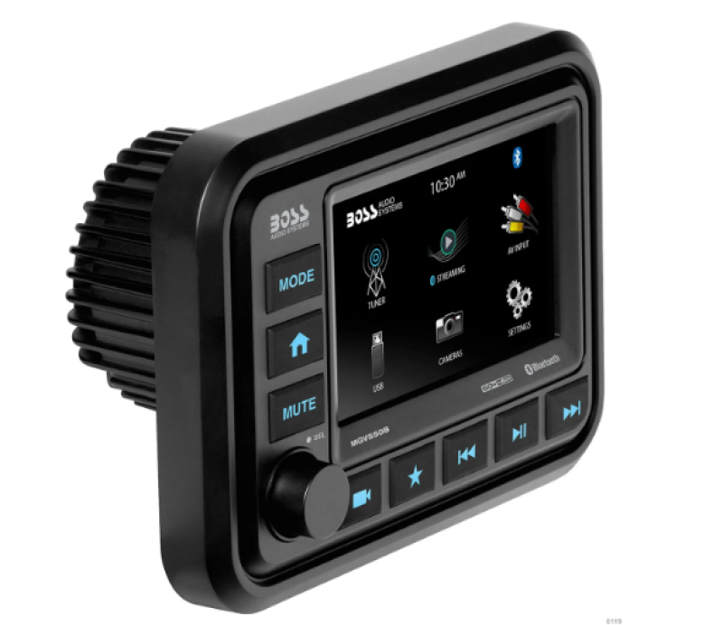 Boss Audio Systems Marine Gauge Receiver/ 5in Touchscreen/ Amplified MGV550B MGV550B User 1