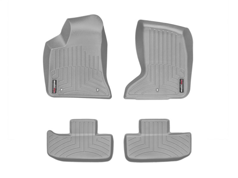 WeatherTech WT FloorLiner - Front - Grey Floor Mats Floor Mats - Rubber main image