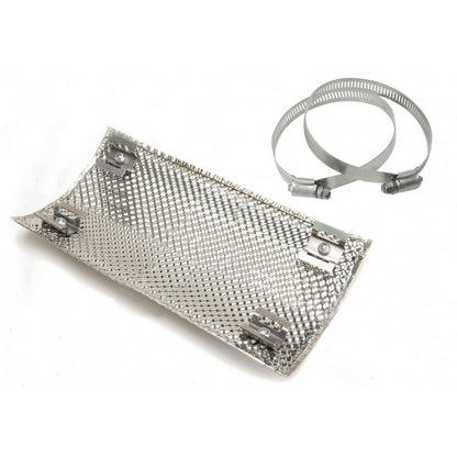 DEI Stainless Pipe Shield 8.5in x 4.5in DSN10254 10254 Photo - Unmounted