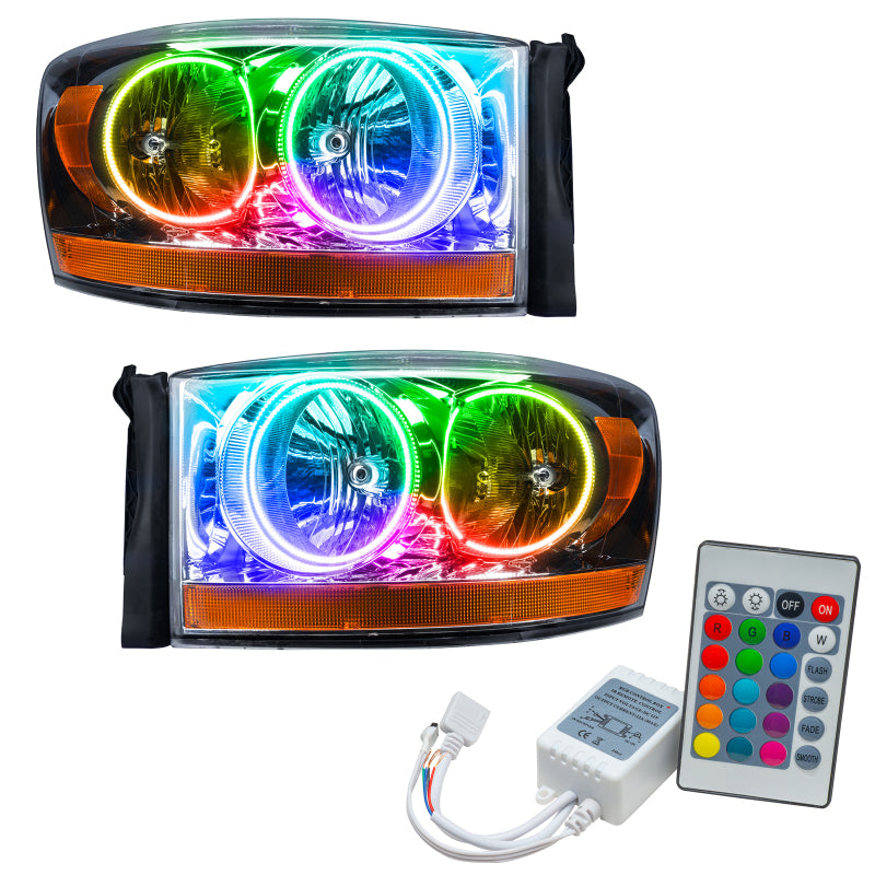 ORACLE Lighting Oracle 06 Dodge Ram SMD HL - ColorSHIFT w/ Simple Controller 7032-504 7032-504 Photo - Primary