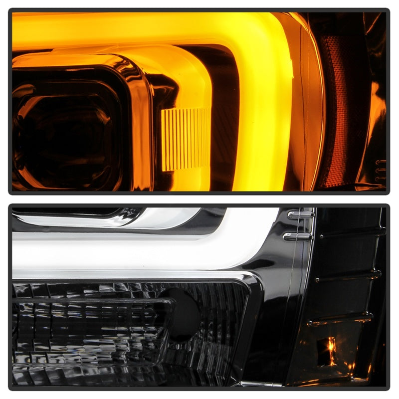 Spyder 07-14 Chevy Suburban/Tahoe V2 Projector Headlights LED Turn Sig Chrome PRO-YD-CSUB07V3-SB-C 5086235 5086235 Photo - Unmounted