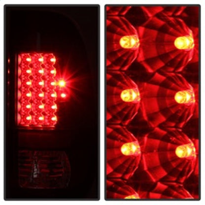 SPYDER Xtune Ford Super Duty 08-15 LED Tail Lights Black ALT-JH-FS08-LED-BK 9027680 9027680 Photo - Unmounted