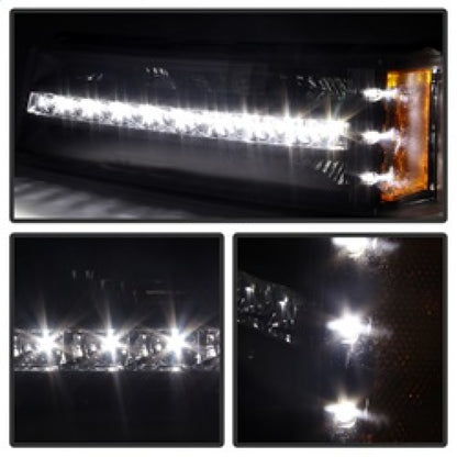 SPYDER Xtune Chevy Silverado 03-06 / Avalanche 02-06 LED Bumper Lights Black CBL-JH-CS03-LED-BK 9027482 9027482 Photo - Unmounted