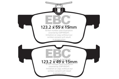 EBC Disc Brake Pad Set DP32160C Photo - Primary