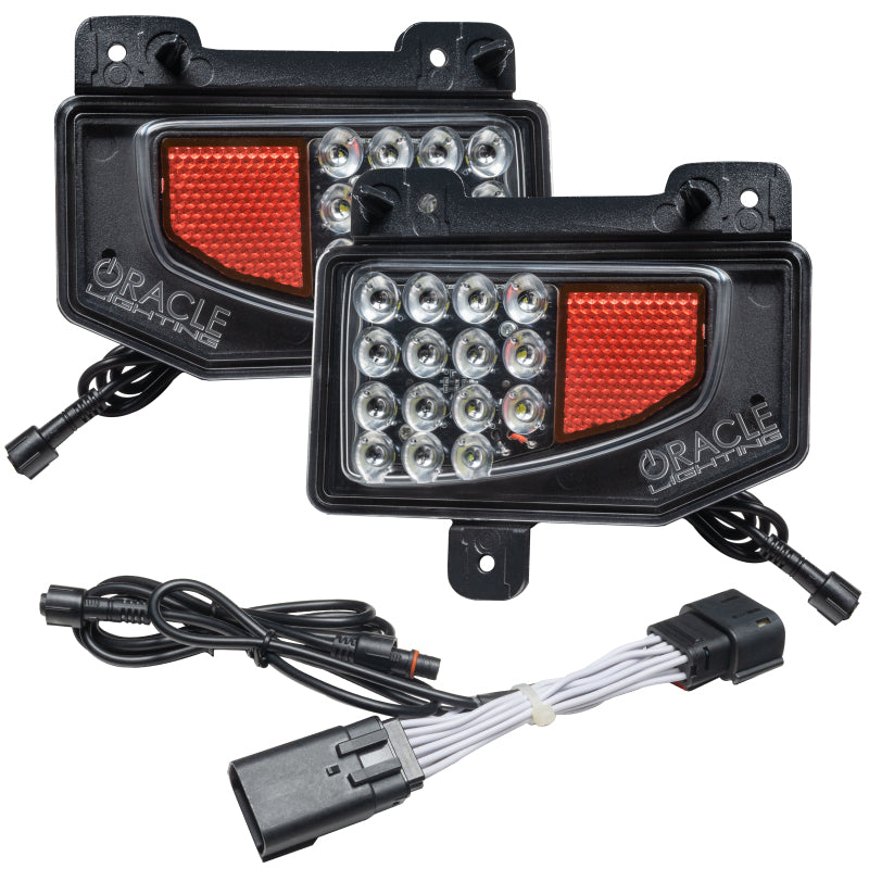 ORACLE Lighting Oracle Rear Bumper LED Reverse Lights for Jeep Gladiator JT w/ Plug & Play Harness - 6000K 5881-504 5881-504 Photo - Primary