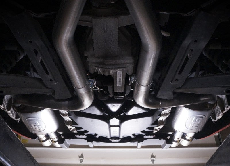 Stainless Works 08-09 Pontiac G8 GT 3in Catback XPipe Turbo Chambered 3.5in Tips Perform Connect PG8CB PG8CB Photo - Mounted