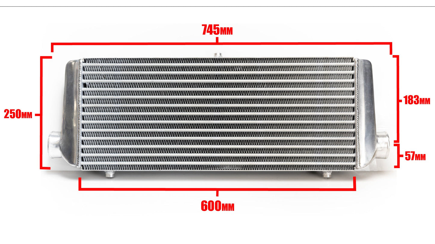 GReddy Universal Intercooler Spec Type-28 Bottom 60mm Inlet/Outlet 12001415
