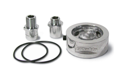 GReddy UNIVERSAL OIL FILTER BLOCK SENSOR ADAPTER (OIL PRESS./TEMP.) - () 12002801