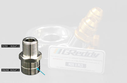 GReddy Replacement Parts for GReddy Oil Cooler Block Adapter(s) Type E / B / F / I / G