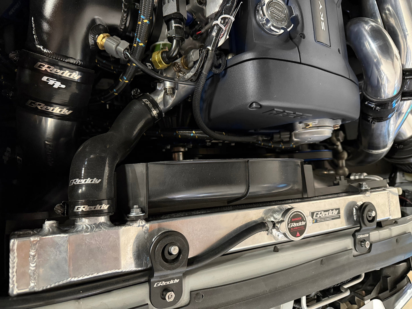 GReddy SILICONE RADIATOR HOSE KIT BNR32 - () 12023302