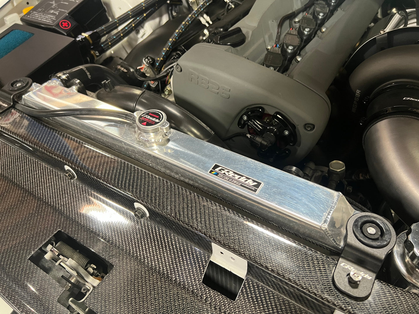 GReddy ALUMINUM RADIATOR TW-R BCNR33 SKYLINE GT-R RB26DETT - () 12023803