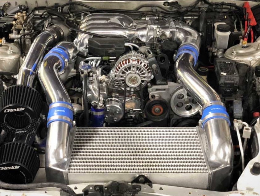 GReddy V-MOUNT INTERCOOLER / RADIATOR KIT T-19 FD3S (M/C) Ver. 2 FULL KIT - (12040705 / ) 12040722