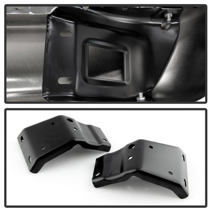 SPYDER xTune 02-08 RAM 1500/03-09 2500/3500 OEM Style Steel Rear Bumper - Chrome (RB-DR02-SET-C) 9047367 9047367 Photo - Unmounted