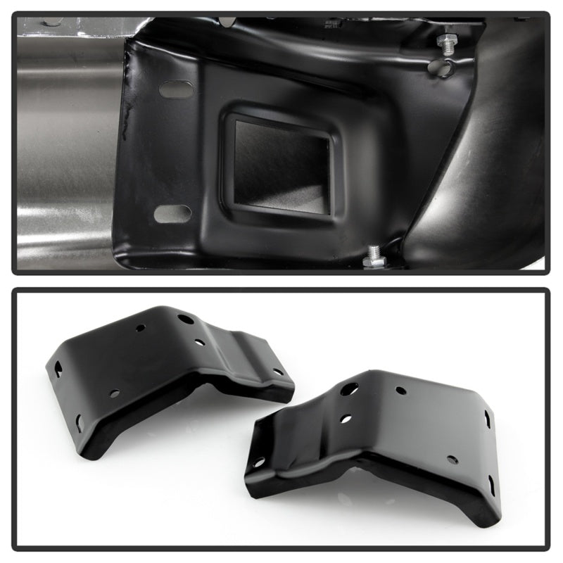 SPYDER xTune 02-08 RAM 1500/03-09 2500/3500 OEM Style Steel Rear Bumper - Chrome (RB-DR02-SET-C) 9047367 9047367 Photo - Unmounted