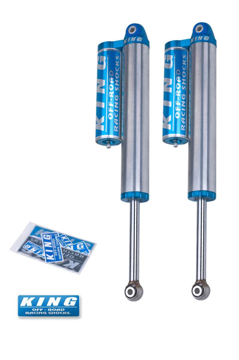 King Shocks 2012+ Isuzu D-Max Rear 2.5 Dia Piggy Hose Reservoir Shock (Pair) 25001-308 25001-308 Photo - Primary