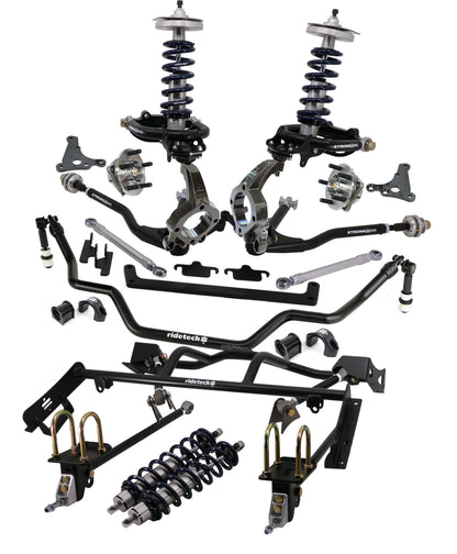 Ridetech 64-66 Ford Mustang HQ Coil-Over System w/Hub Spindles 12090203