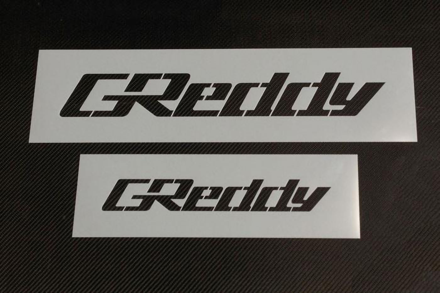 GReddy STENCIL LG 22.5"X3.125" - () 12099997