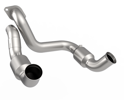 Kooks Headers Kooks 20-22 Ford F250 7.3L V8 / Ford F350 7.3L V8 3in SS High Output Green Catted Connecting Pipes 14003400 14003400 Photo - Unmounted