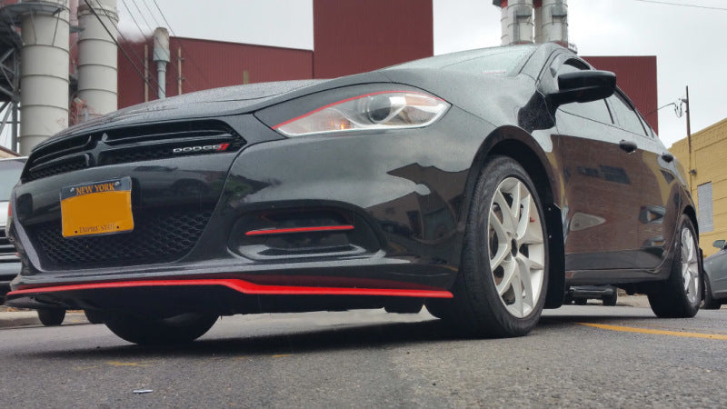 Rally Armor 2013+ Dodge Dart Mud Flaps Grey Logo MF39-UR-BLK/GRY User 1