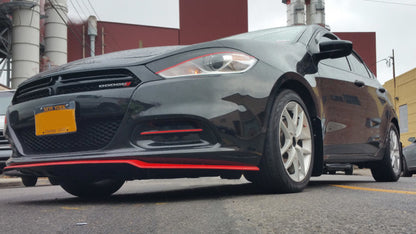 Rally Armor 2013+ Dodge Dart Mud Flaps Grey Logo MF39-UR-BLK/GRY User 1