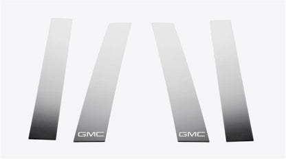 Putco 19-20 GMC Sierra Fits Double Cab and Crew Cab - GMC Etching SS Pillar Posts 402670GM-2 402670GM-2 Photo - Primary