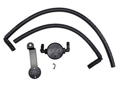 J&L 05-22 Toyota 4Runner 4.0L Driver Side Oil Separator 3.0 - Black Anodized 3107D-B 3107D-B Photo - Primary