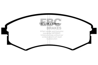 EBC Disc Brake Pad Set UD449 Photo - Primary