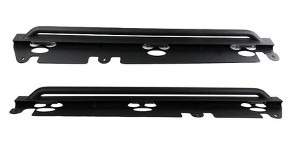 Fishbone Offroad 07-18 Jeep Wrangler JK 4 Door Rubicon Steel Rock Slider - Black Textured Powdercoat FB23011 FB23011 User 1