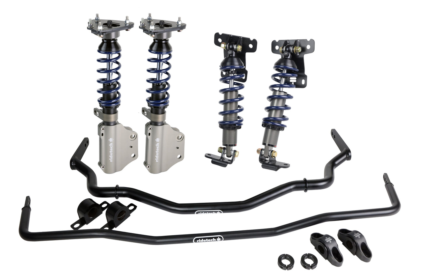 Ridetech 15-24 Ford Mustang S550/S650 HQ Series Coilovers System w/ Sway Bars 12270202