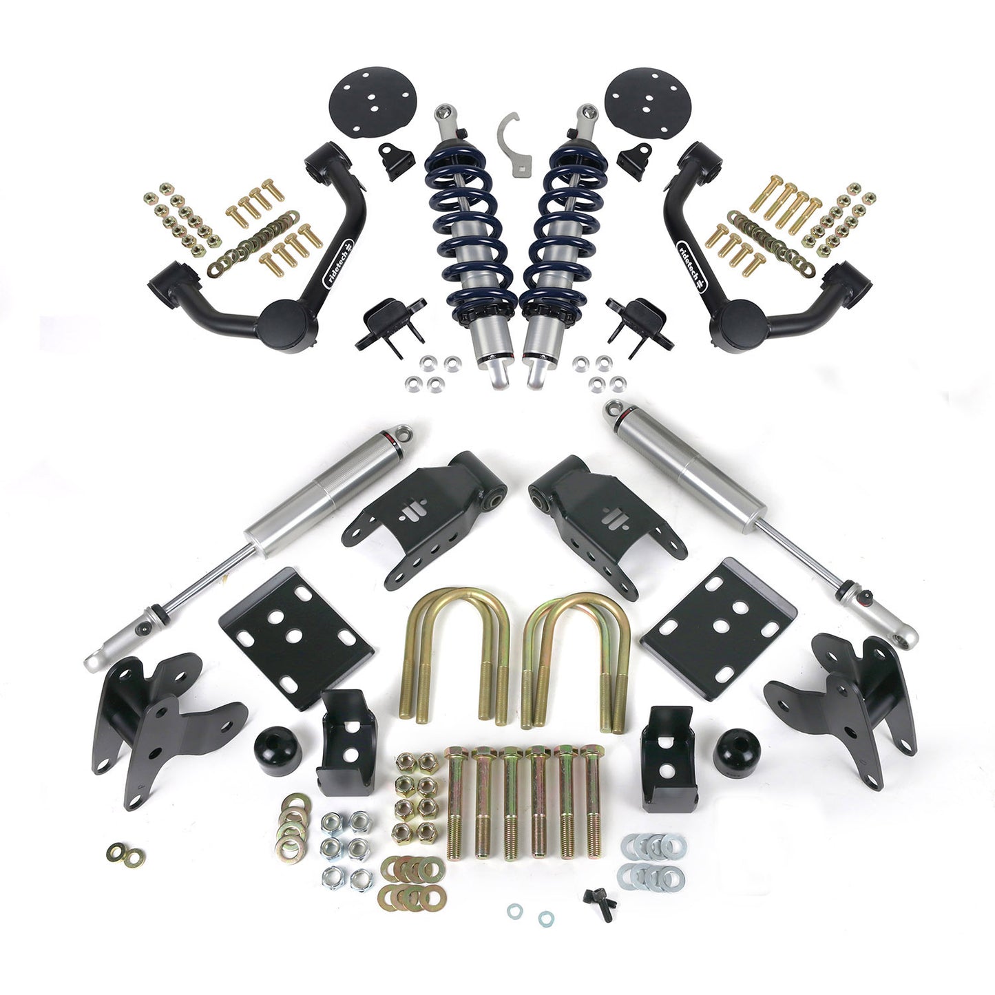 Ridetech 2015+ Ford F150 4WD Front and Rear Lowering System
 12290115