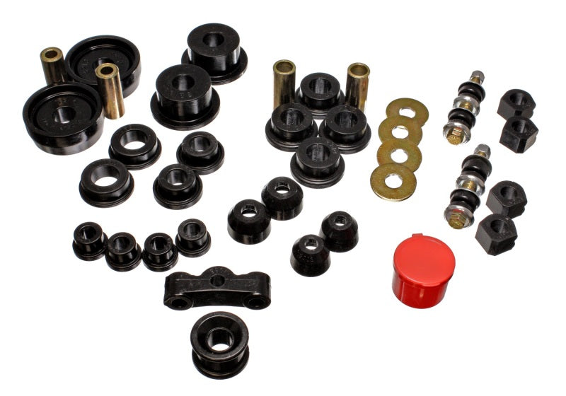Energy Suspension Hyper-Flex System Black Honda Civic Base 1984-1987 16.18101G Photo - Primary