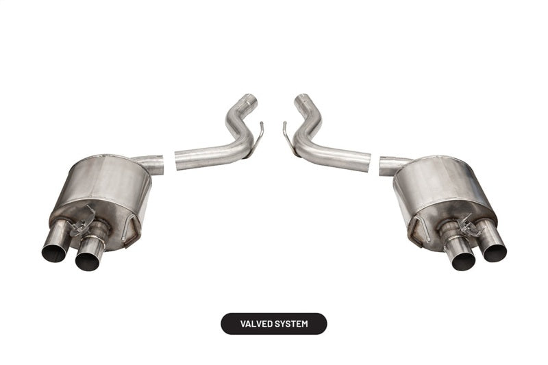 CORSA Performance Corsa 2015-2020 Ford Mustang GT350/R 5.2L V8 Dual Rear Axle-Back- Stainless Dual Rear Exit 21098 21098 Photo - Primary