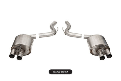 CORSA Performance Corsa 2015-2020 Ford Mustang GT350/R 5.2L V8 Dual Rear Axle-Back- Stainless Dual Rear Exit 21098 21098 Photo - Primary