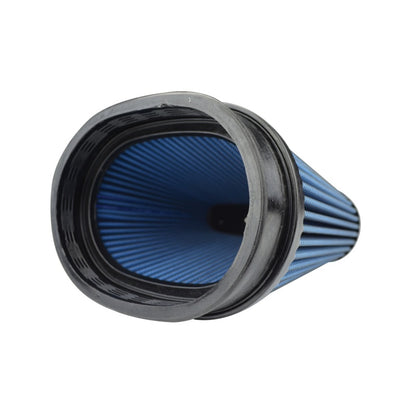Injen NanoWeb Dry Air Filter 6.70x4.54 Oval neck/ 7.69 x 5.68 Base/ 7.25 Tall w/Barb Fit - 70 Pleat X-1083-BB X-1083-BB Photo - Unmounted