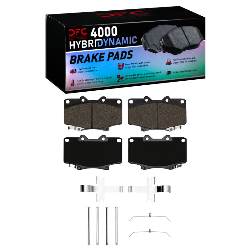 DFC DFC 4000 HybriDynamic Brake Pads Brakes, Rotors & Pads Brake Pads - OE main image