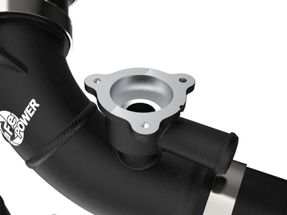 aFe 2022 Toyota Tundra V6-3.5L (tt) BladeRunner 2.5in Aluminum Hot Charge Pipe - Black 46-20568-B 46-20568-B Photo - Close Up