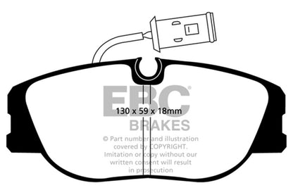 EBC Disc Brake Pad Set DP3733/3C Photo - Primary