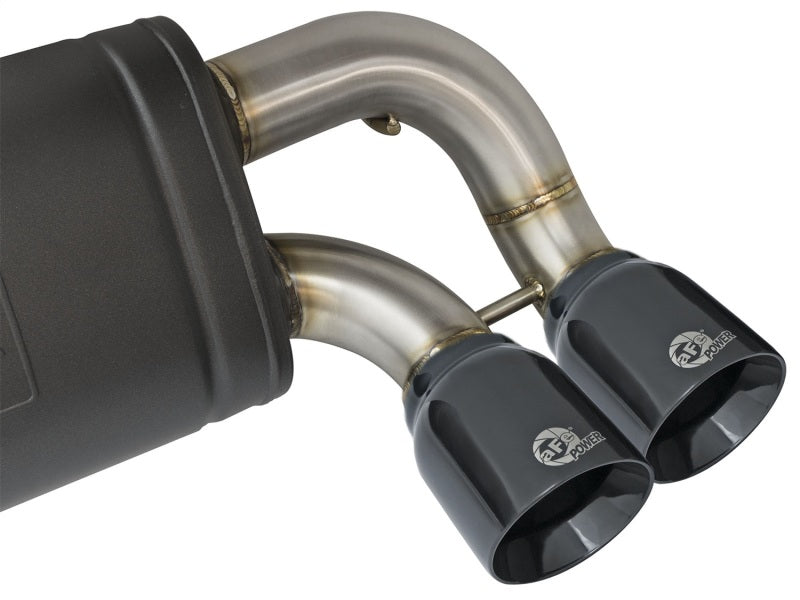 aFe  POWER 49-36333-B MACH Force-Xp 304 SS Axle-Back Exhaust System 49-36333-B Photo - Unmounted