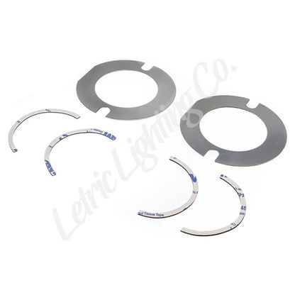 Letric Lighting Flat Lens Turn Signal Inserts LLC-FLI-02 LLC-FLI-02 Photo - Primary