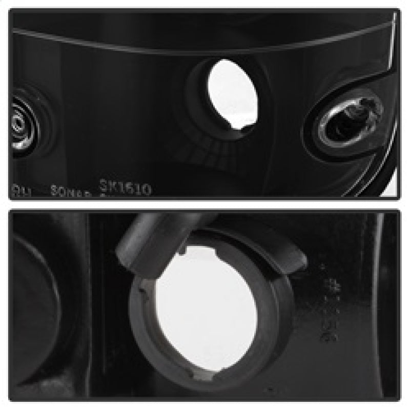 Spyder Toyota Tacoma 95-00 Euro Style Tail Lights Black ALT-YD-TT95-BK 5007988 5007988 Photo - Unmounted