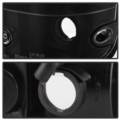 Spyder Toyota Tacoma 95-00 Euro Style Tail Lights Black ALT-YD-TT95-BK 5007988 5007988 Photo - Unmounted