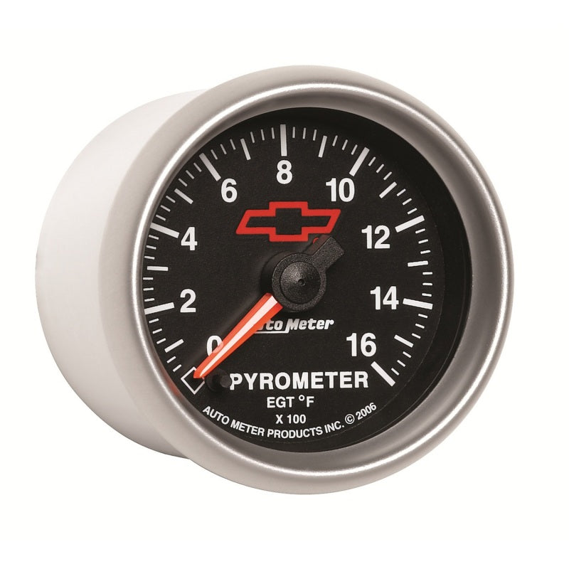Autometer Gauge Pyro/EGT 2" 1600 Deg. F DSM GM Bowtie Blk 3644-00406 User 4