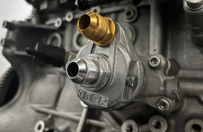 GReddy TYPE-B OIL BLOCK ADAPTER, ENG: 3/4-16UNF, 62MM O-RING, 10AN - () 12401111